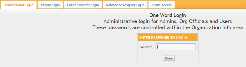 onewordlogin